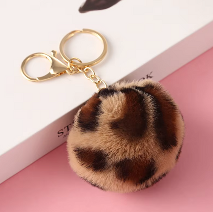 Pom Pom Keychain