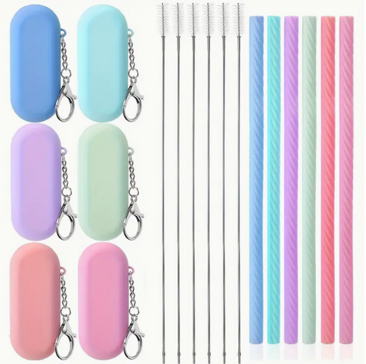 Reusable Straw Set