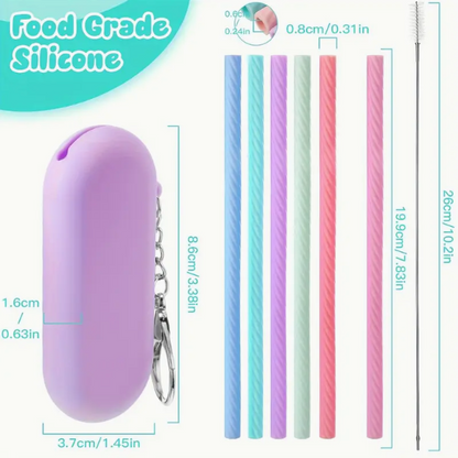 Reusable Straw Set