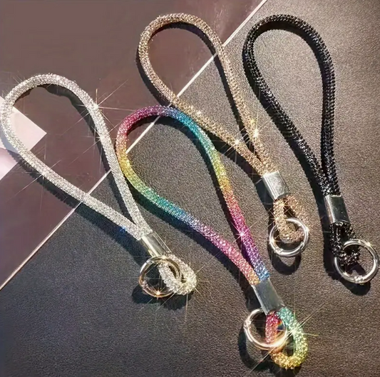 Crystal Phone Wristlet