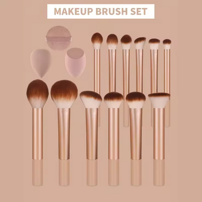 Assorted Colour Makeup Brush Sets