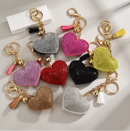 Heart Keychains