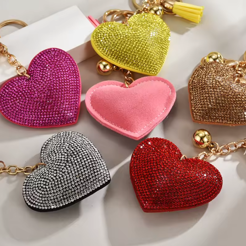 Heart Keychains