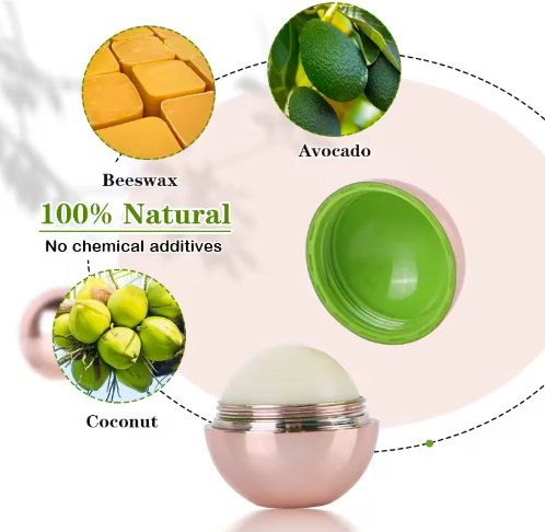 Natural Lip Balm Ball