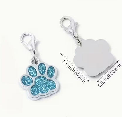 Fashionable Metal Charm Keychains