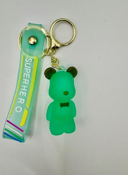 S&S Superhero Bear Keychain