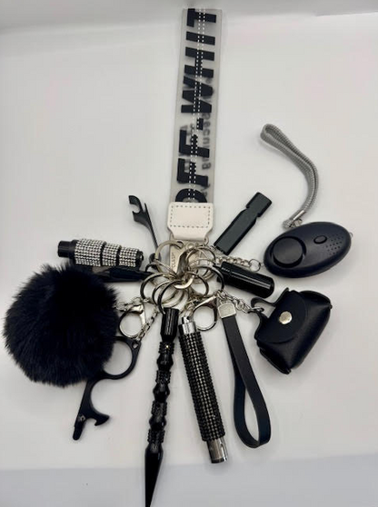The Ultimate 11 item Safety Keychain Bundle