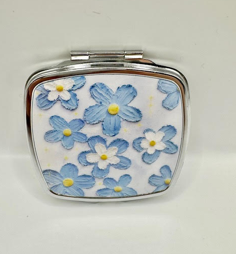 Blossom Petal Compact Mirror