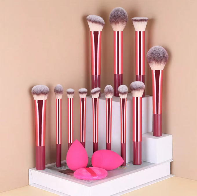 Assorted Colour Makeup Brush Sets