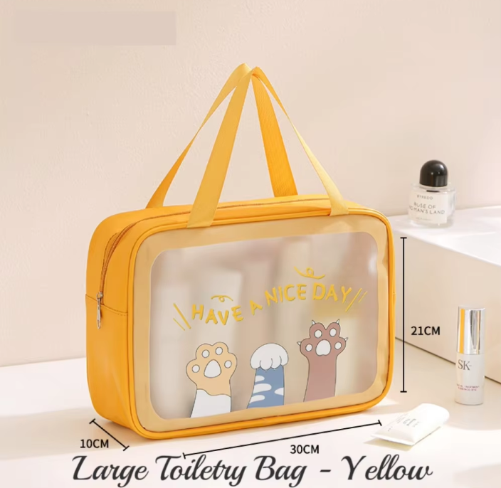 Toiletries Bag — Small & Large