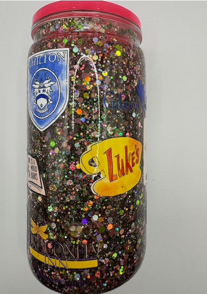 Pre-Made 16oz Snowglobe Tumblers – Ready to Ship