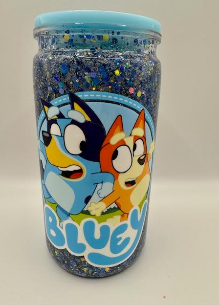 Pre-Made 16oz Snowglobe Tumblers – Ready to Ship