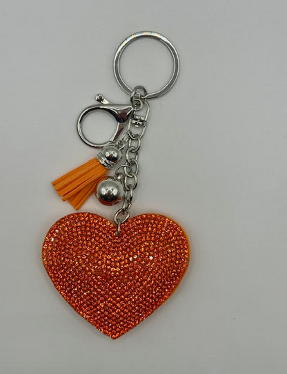 Heart Keychains