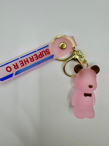S&S Superhero Bear Keychain