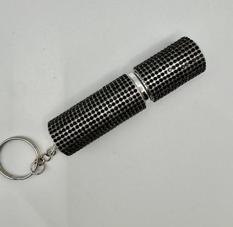 Bling Perfume Bottle Keychain