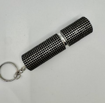 Bling Perfume Bottle Keychain
