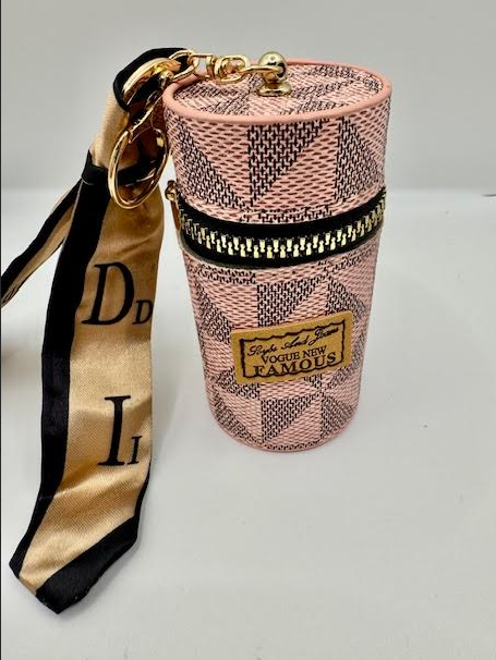 Leather Bucket Keychain
