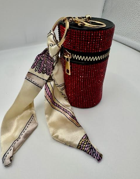 Glitter Bucket Keychain