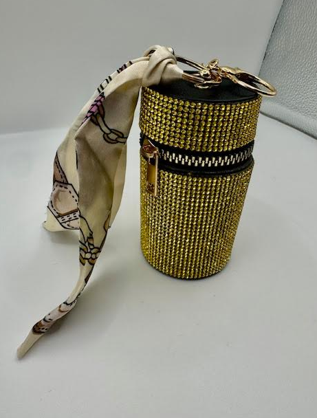 Glitter Bucket Keychain
