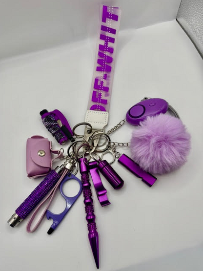 The Ultimate 11 item Safety Keychain Bundle