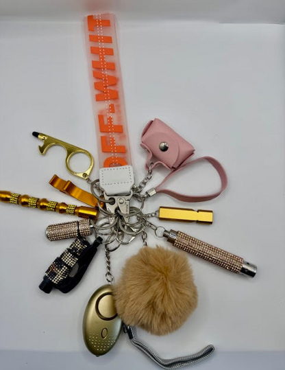 The Ultimate 11 item Safety Keychain Bundle