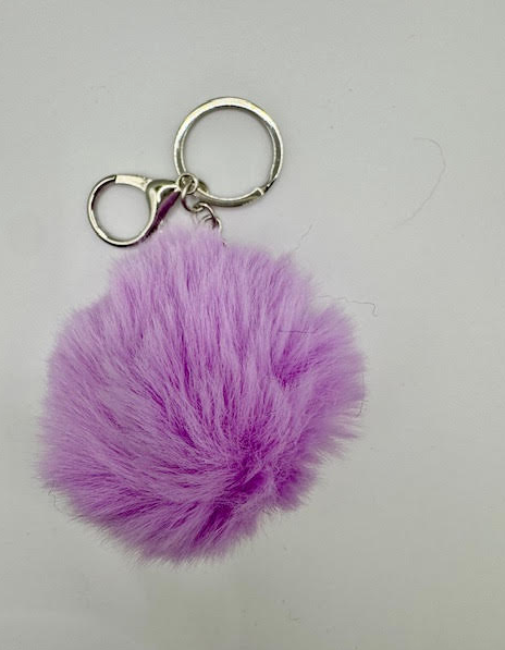 Pom Pom Keychain