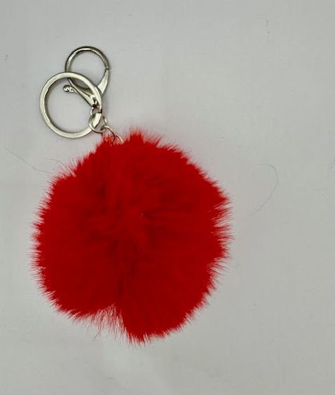Pom Pom Keychain