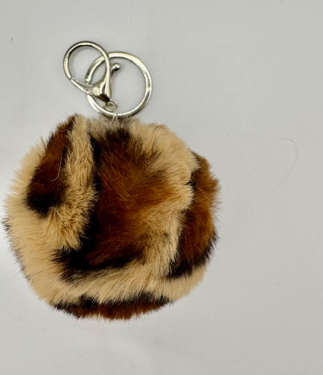 Pom Pom Keychain