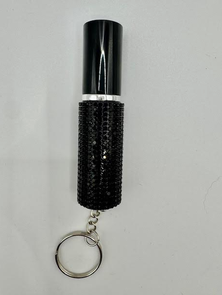 Bling Perfume Bottle Keychain