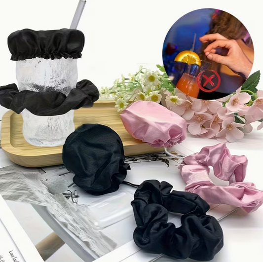 ✨ Anti-Spiking Drink Covers — Silicone or Scrunchie Edition ✨
