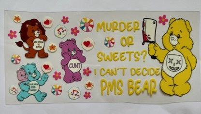 Sassy DTF Wraps – Single Design Prints - Horror & Sweary