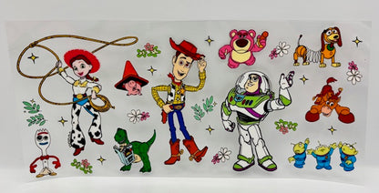 Sassy DTF Wraps – Single Design Prints - Cartoon