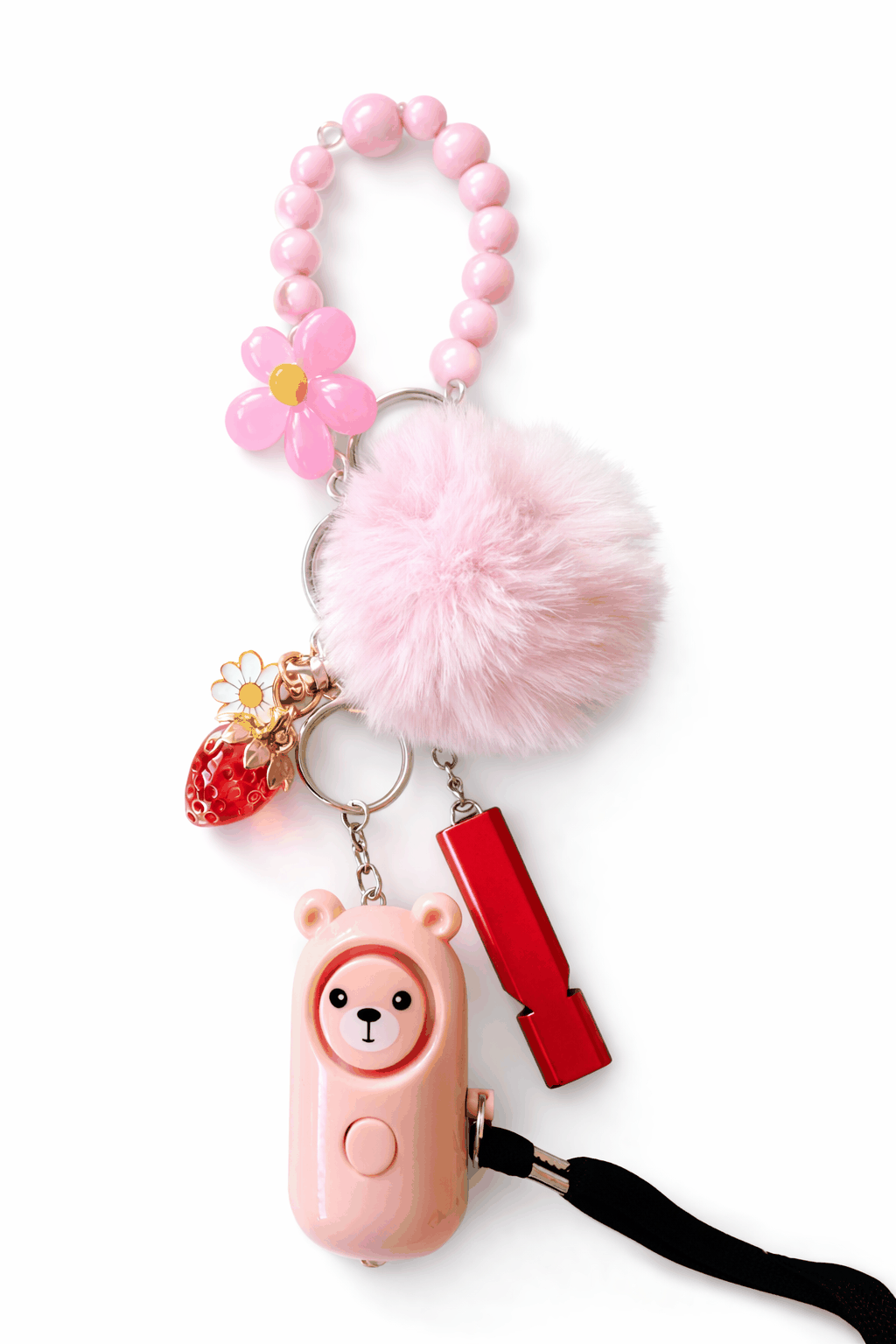 Kids safety pack Little Paws Edition with alarm whistle and charm