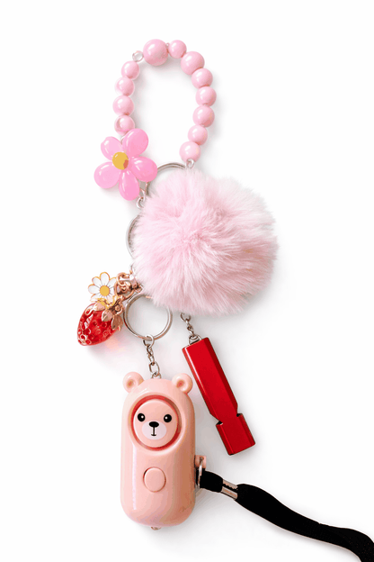 Kids safety pack Little Paws Edition with alarm whistle and charm