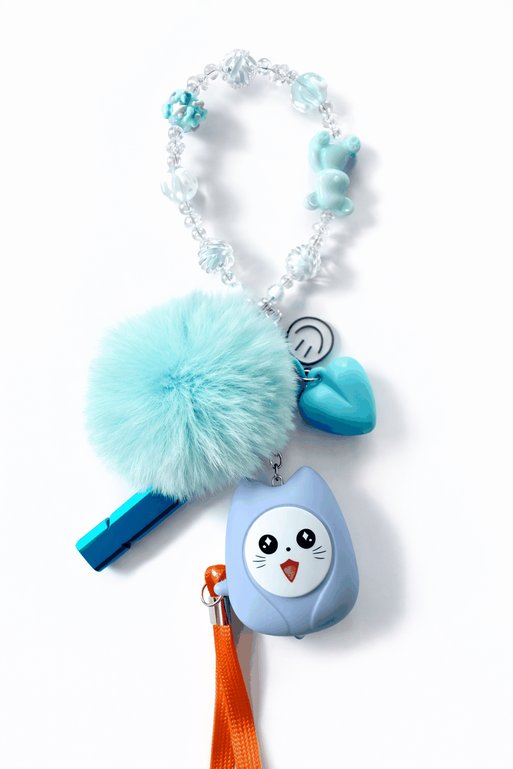 Little Paws Edition kids safety pack with alarm whistle and charm for girls ages 7-12